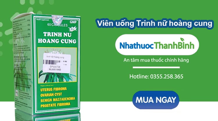 Mua viên uống trinh nữ hoàng cung chính hãng tại Nhà thuốc Thanh Bình