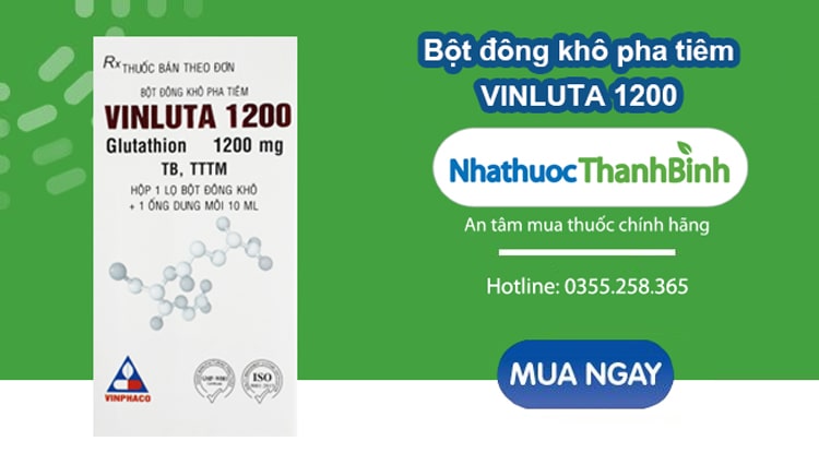 Mua thuốc Vinluta 1200 chín hãng tại Nhà thuốc Thanh Bình