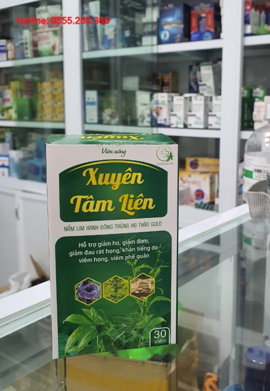 Viên uống Xuyên tâm liên hỗ trợ cải thiện sức đề kháng cơ thể