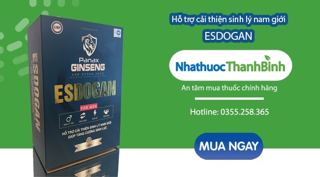 Mua thuốc Esdogan chính hãng tại Nhà thuốc Thanh Bình