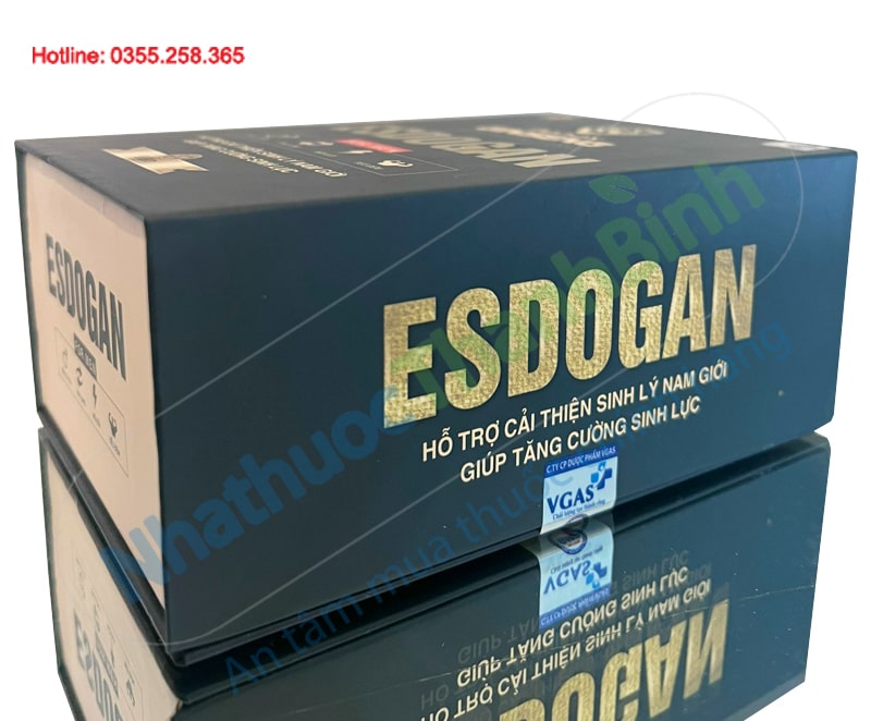 Nên sử dụng Esdogan đều đặn 3 tháng để có hiệu quả tốt nhất