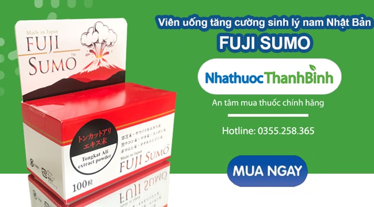 Mua viên uống Fuji Sumo chính hãng tại Nhà thuốc Thanh Bình
