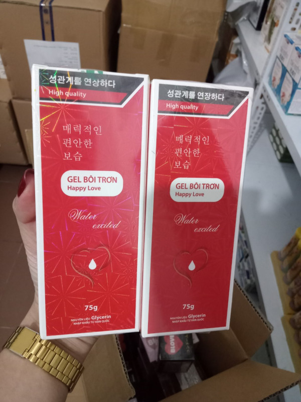 Gel bôi trơn Happy Love