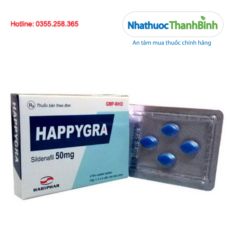 Nhà thuốc Thanh Bình bán thuốc Happygra chính hãng với giá tốt nhất