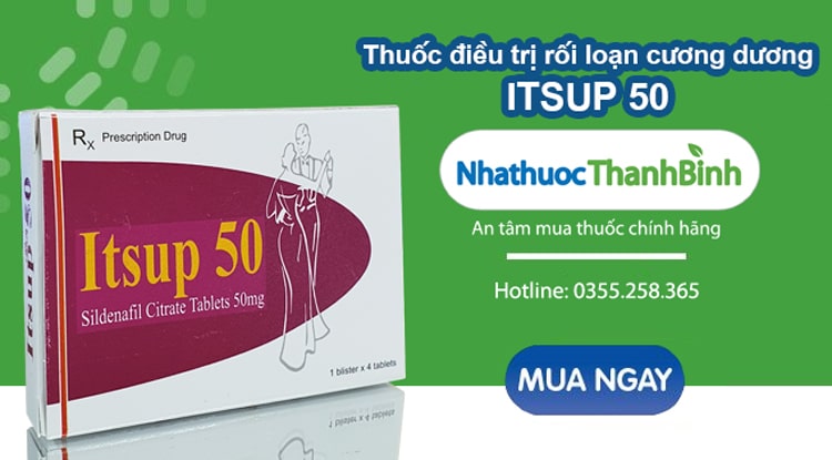 Mua thuốc Itsup 50 chính hãng tại Nhà thuốc Thanh Bình