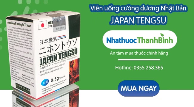 Mua Japan Tengsu chính hãng tại Nhà thuốc Thanh Bình