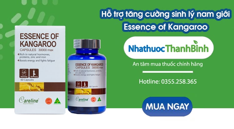 Mua Essence Of Kangaroo chính hãng tại Nhà thuốc Thanh Bình