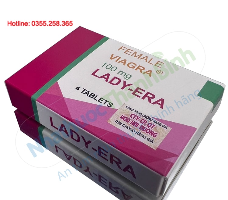 Thuốc kích dục nữ Lady Era 100mg hàng chính hãng