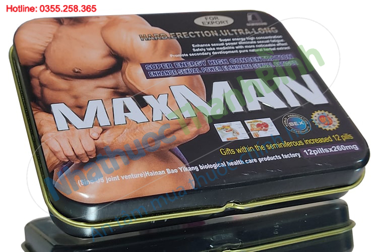 Maxman 260mg giúp kéo dài thời gian quan hệ và hỗ trợ bồi bổ cơ thể sau khi lâm trận