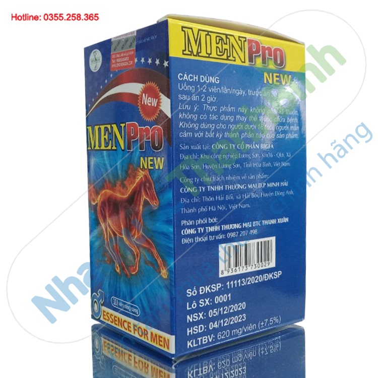 Menpro có tốt không? Giá bao nhiêu? Mua ở đâu?