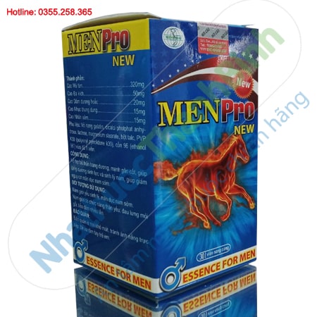 Menpro New hỗ trợ tăng cường sinh lý nam
