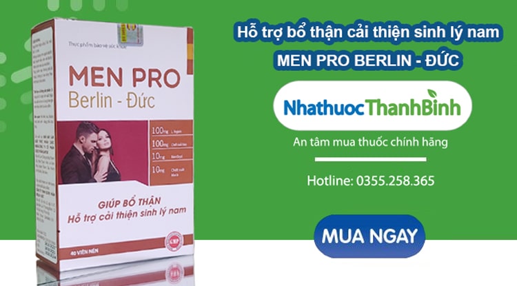 Mua Men Pro Berlin - Đức chính hãng tại Nhà thuốc Thanh Bình