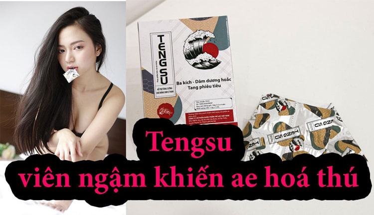 Viên ngậm Tengsu giúp hỗ trợ điều trị sinh lý yếu ở nam giới trưởng thành