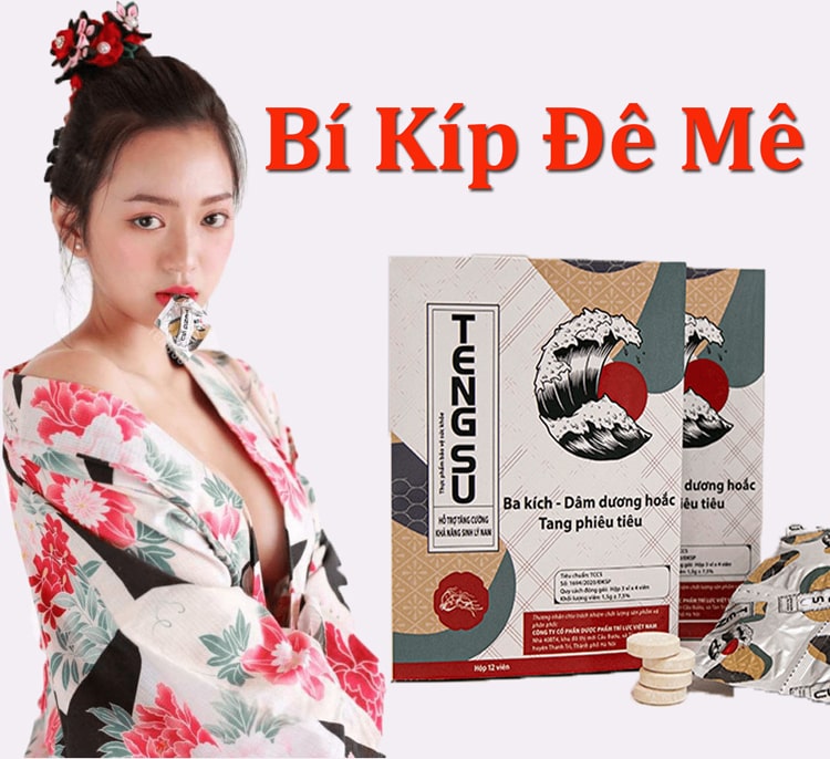 Dùng viên ngậm Tengsu góp phần giúp thỏa mãn bạn tình cùng nhau lên đỉnh