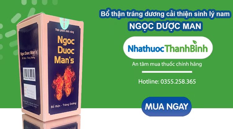 Mua thuốc Ngọc dược man's chính hãng tại Nhà thuốc Thanh Bình