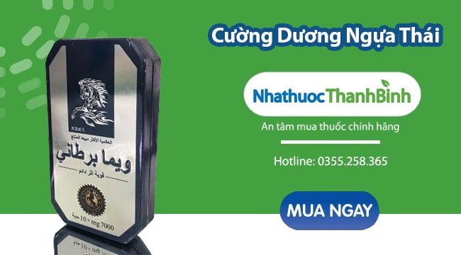 Mua cường dương ngựa thái chính hãng giá tốt tại Nhà thuốc Thanh Bình
