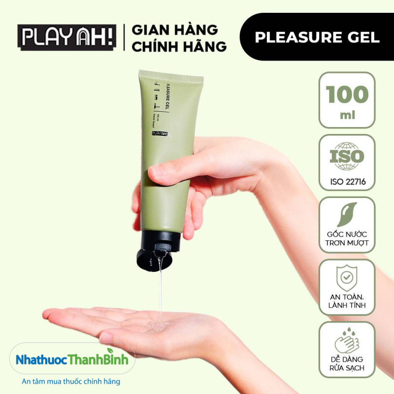 Hướng dẫn sử dụng Gel bôi trơn PlayAh Pleasure đúng cách và lưu ý khi dùng cùng bao cao su