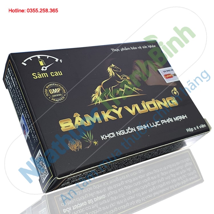 TPCN Sâm Kỳ Vương hỗ trợ điều trị yếu sinh lý ở nam giới