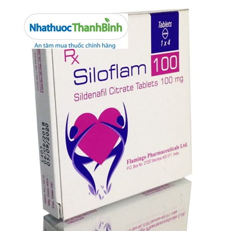 Siloflam 100mg - Thuốc điều trị rối loạn cương dương
