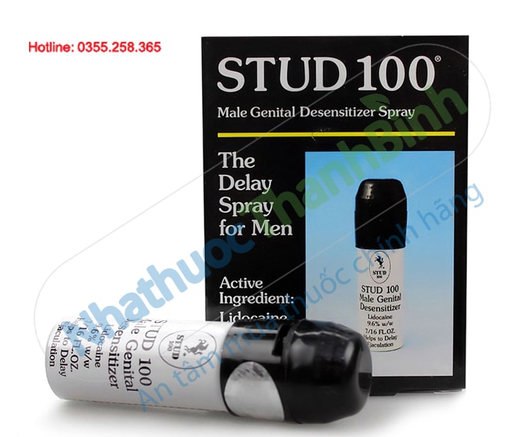 Stud 100 Chai xịt chống xuất tinh sớm kéo dài thời gian quan hệ