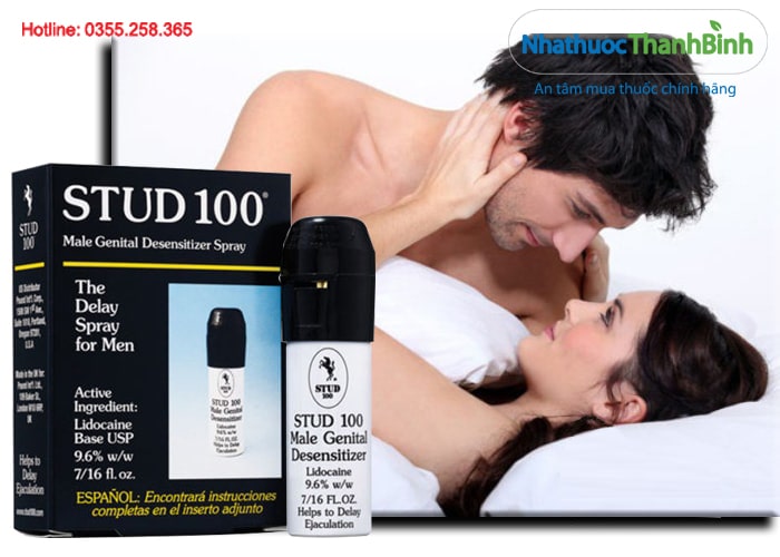 Chai xịt stud 100 hàng chính hãng đem lại tự tin, kéo dài thời gian hiệu quả