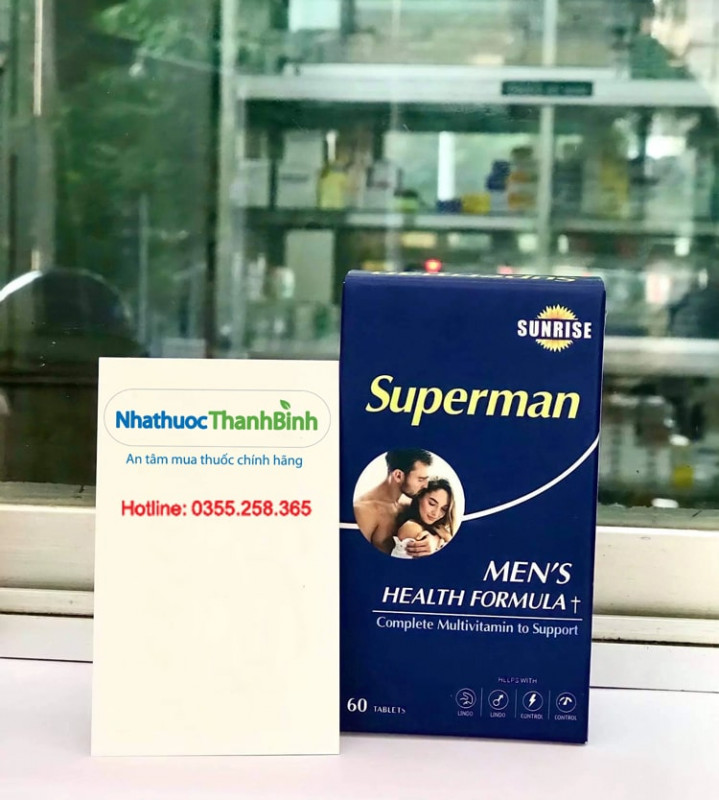 Superman đang là một trong những dòng bổ thận tráng dương rất được đấng màu râu ưa chuộng