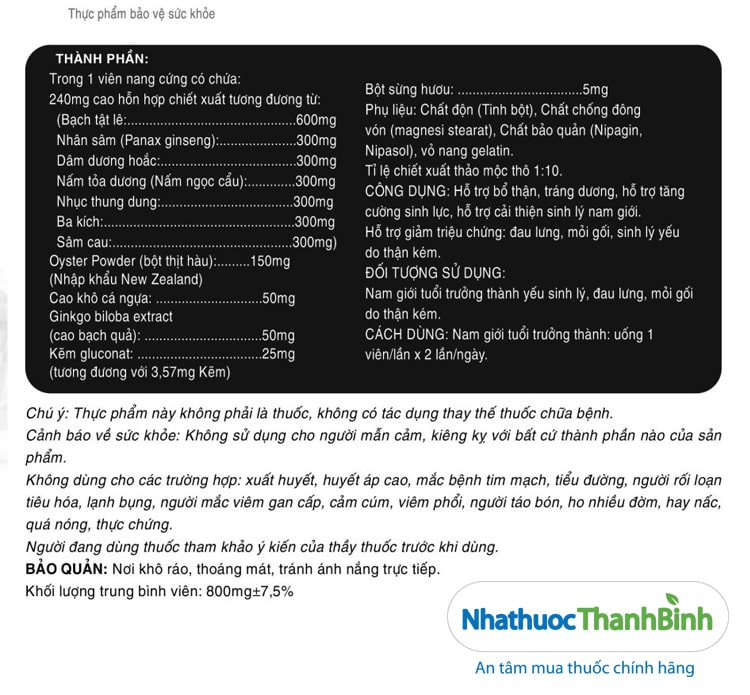 Sản phẩm được đánh giá cho hiệu quả cao và lâu dài