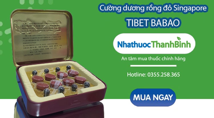 Mua thuốc Tibet Babao chính hãng tại Nhà thuốc Thanh Bình