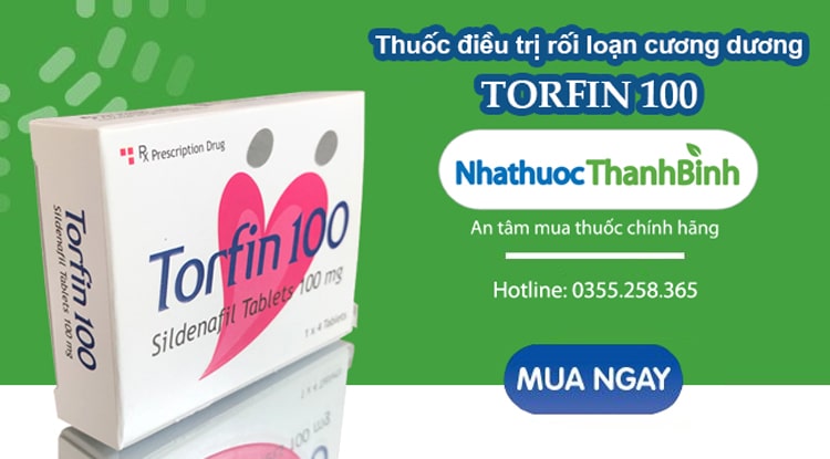 Mua thuốc Torfin100 chính hãng tại Nhà thuốc Thanh Bình