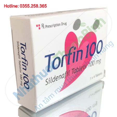 Thuốc Torfin 100 điều trị rối loạn cương dương Ấn Độ