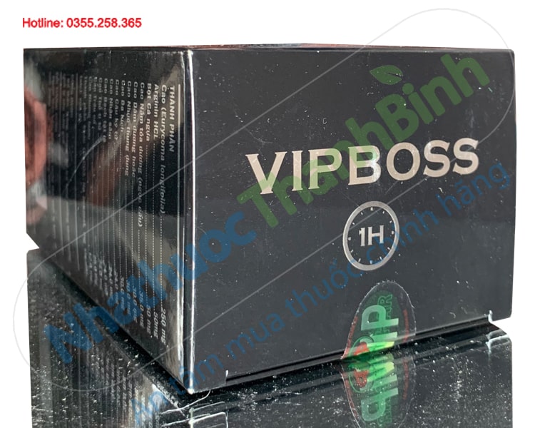 Thực phẩm chức năng Vipboss 1H - Hỗ trợ giảm tiểu đêm, đau lưng mỏi gối