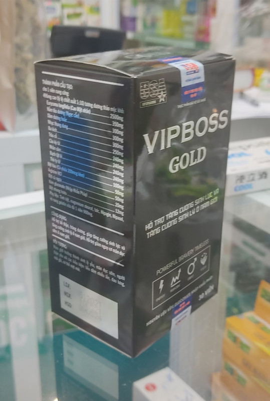 Viên uống Vipboss Gold bổ thận tráng cương cải thiện sinh lý nam giới