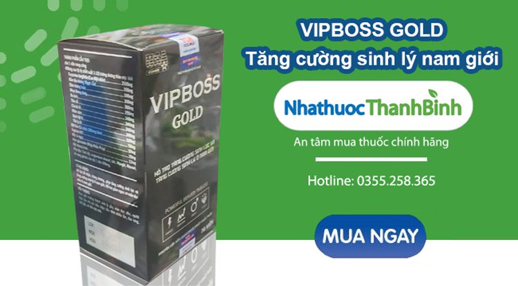 Mua Vipboss Gold chính hãng tại Nhà thuốc Thanh Bình