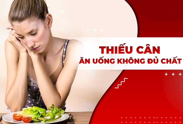 Chế độ ăn uống không đủ chất là nguyên nhân chính khiến bạn không thể tăng cân