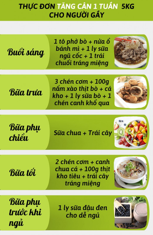 Dùng Hoa Bảo kết hợp với chế độ ăn riêng biệt cho người gầy sẽ giúp tăng cân nhanh chóng
