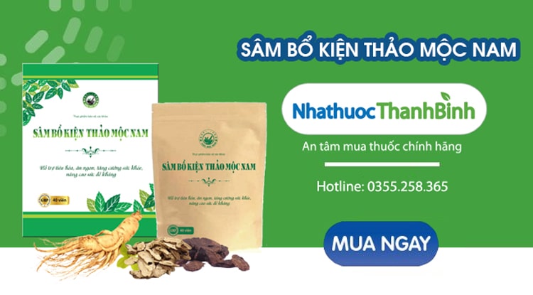Mua Sâm bổ kiện Thảo Mộc Nam chính hãng tại Nhà thuốc Thanh Bình