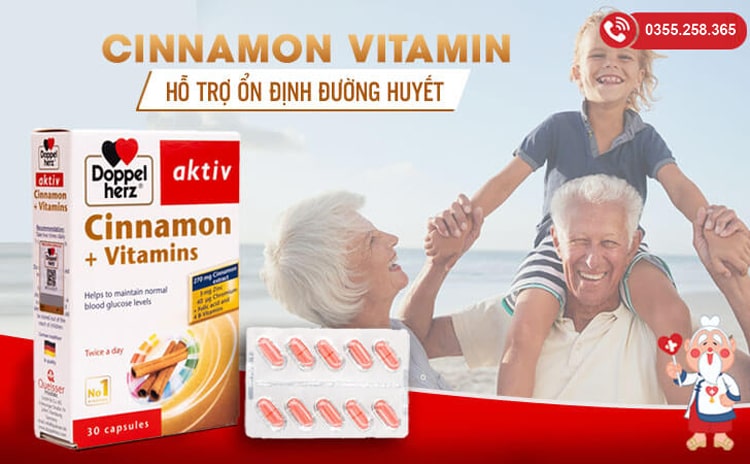 Cinnamon + Vitamins Doppelherz nhận được phản hồi rất tích cực từ người dùng