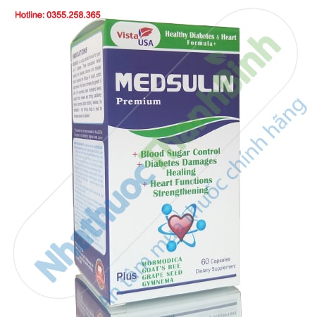 Medsulin Hỗ trợ ổn định đường huyết