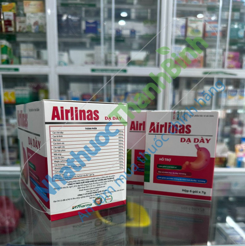 Mua Airlinas dạ dày chính hãng tại Nhà thuốc Thanh Bình