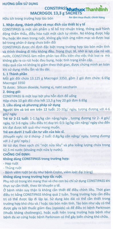 Hướng dẫn sử dụng Contipass tờ 1