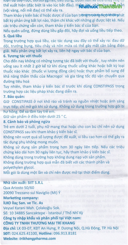 Hướng dẫn sử dụng Contipass tờ 2