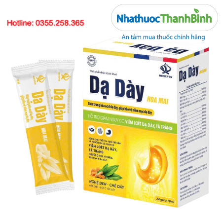 Dạ Dày Hoa Mai – Hỗ trợ bảo vệ niêm mạc dạ dày, giảm ợ hơi, ợ chua