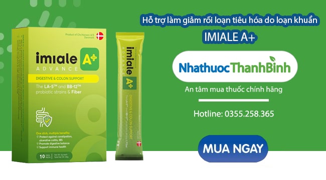 Mua Imiale A+ chính hãng tại Nhà thuốc Thanh Bình