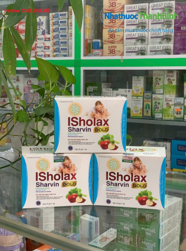 ISholax Sharvin GOLD dùng tốt cho cả người lớn và trẻ em