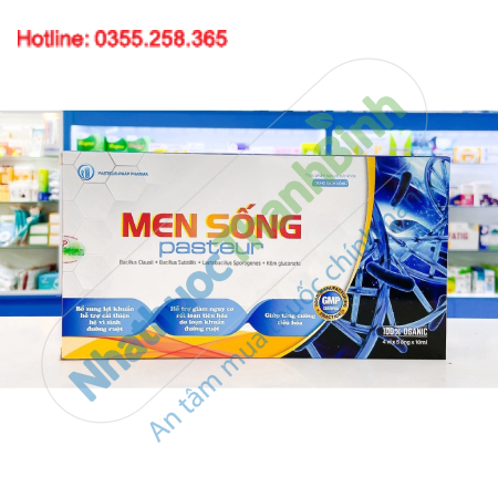 Men sống Pasteur – Bổ sung lợi khuẩn hỗ trợ cải thiện hệ tiêu hóa và cân bằng vi sinh đường ruột