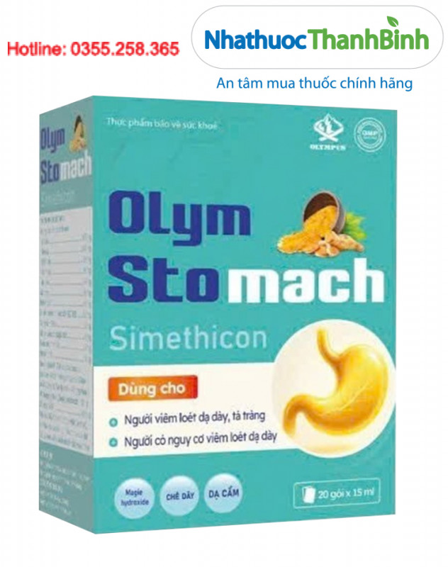 Olym Stomach dùng cho người viêm loét dạ dày tá tràng