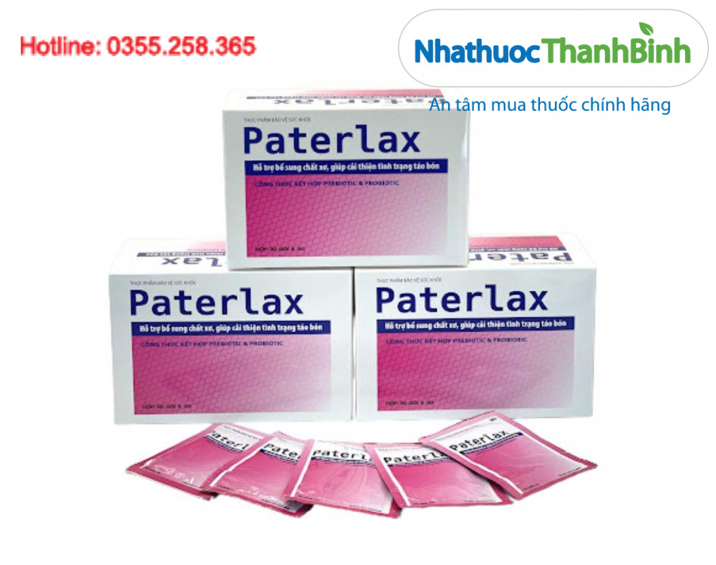 Mua Paterlax chính hãng tại Nhà thuốc Thanh Bình