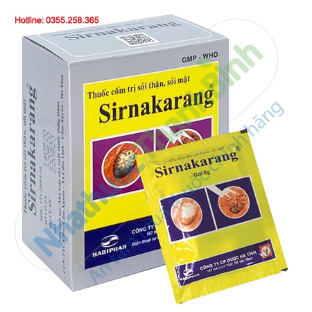 Sirnakarang thuốc cốm phòng và điều trị sỏi thận hiệu quả