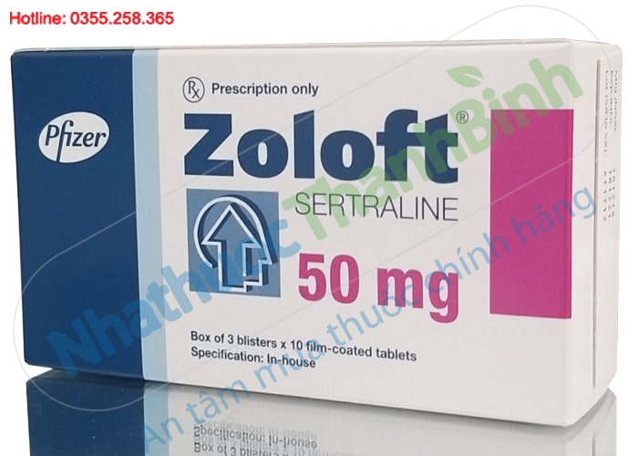 Zoloft - Thuốc điều trị bệnh trầm cảm