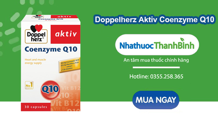 Mua Doppelherz Aktiv Coenzyme Q10 chính hãng tại Nhà thuốc Thanh Bình